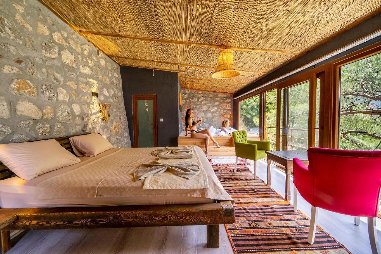 Manzara Bungalow Acomodação com café da manhã Fethiye Alojamento de Acomodação e Pequeno-almoço